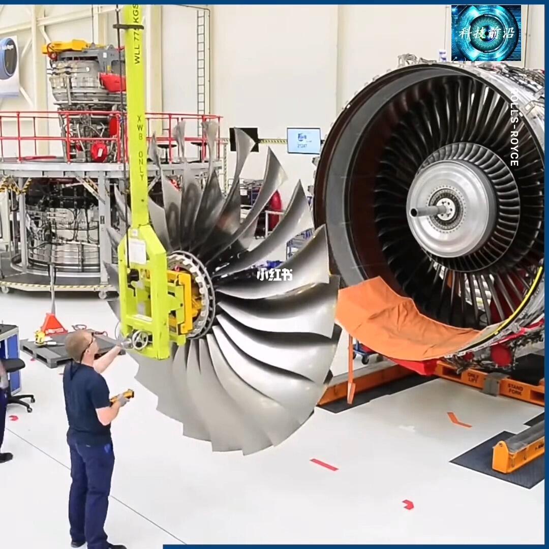 一臺飛機(jī)發(fā)動機(jī)的組裝全部過程堪比科技大片_科技產(chǎn)品_黑科.